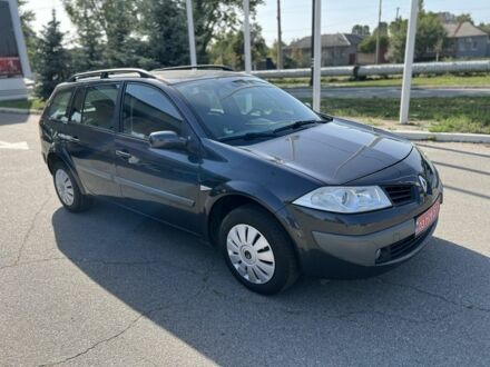 Серый Рено Меган, объемом двигателя 1.6 л и пробегом 220 тыс. км за 5550 $, фото 1 на Automoto.ua