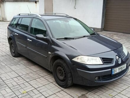 Серый Рено Меган, объемом двигателя 1.6 л и пробегом 400 тыс. км за 3500 $, фото 1 на Automoto.ua