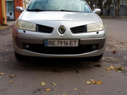 Серый Рено Меган, объемом двигателя 1.6 л и пробегом 185 тыс. км за 5700 $, фото 1 на Automoto.ua