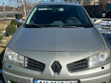 Серый Рено Меган, объемом двигателя 1.6 л и пробегом 180 тыс. км за 5500 $, фото 1 на Automoto.ua