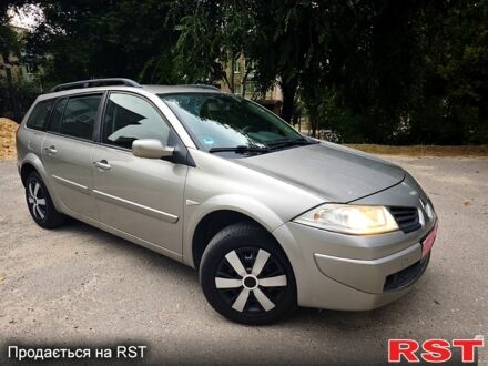 Серый Рено Меган, объемом двигателя 1.6 л и пробегом 185 тыс. км за 5650 $, фото 1 на Automoto.ua