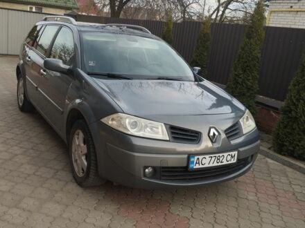 Рено Меган 2007 у Турійськ на Automoto.ua Сірий Рено Меган, об'ємом двигуна 1.6 л та пробігом 150 тис. км за 5400 $, фото 1 на Automoto.ua
