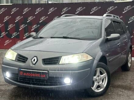 Серый Рено Меган, объемом двигателя 1.6 л и пробегом 248 тыс. км за 5500 $, фото 1 на Automoto.ua