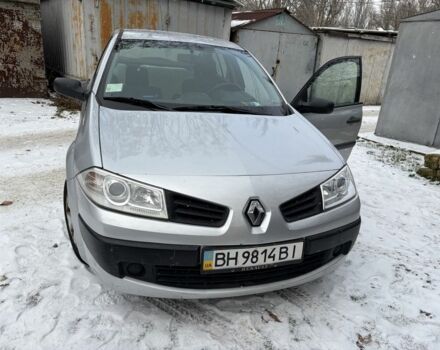Серый Рено Меган, объемом двигателя 1.4 л и пробегом 48 тыс. км за 5000 $, фото 1 на Automoto.ua