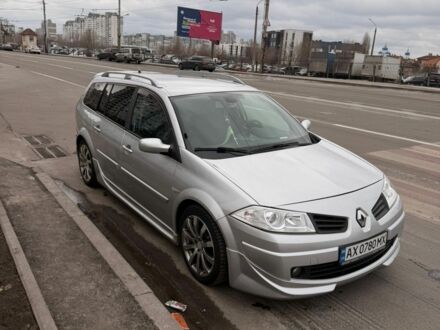 Серый Рено Меган, объемом двигателя 2 л и пробегом 242 тыс. км за 6100 $, фото 1 на Automoto.ua