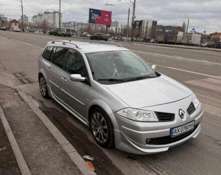 Серый Рено Меган, объемом двигателя 2 л и пробегом 242 тыс. км за 6100 $, фото 1 на Automoto.ua