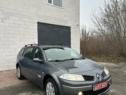 Серый Рено Меган, объемом двигателя 1.6 л и пробегом 174 тыс. км за 5550 $, фото 1 на Automoto.ua
