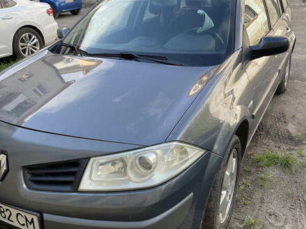 Сірий Рено Меган, об'ємом двигуна 1.6 л та пробігом 153 тис. км за 5400 $, фото 1 на Automoto.ua