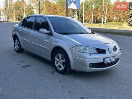 Сірий Рено Меган, об'ємом двигуна 1.6 л та пробігом 230 тис. км за 5200 $, фото 1 на Automoto.ua