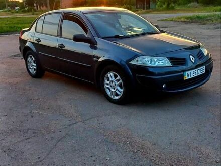 Серый Рено Меган, объемом двигателя 1.4 л и пробегом 180 тыс. км за 3950 $, фото 1 на Automoto.ua