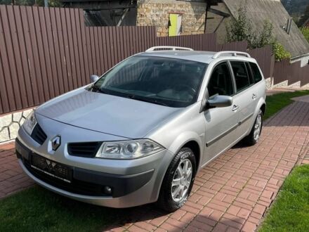 Серый Рено Меган, объемом двигателя 1.6 л и пробегом 107 тыс. км за 5550 $, фото 1 на Automoto.ua