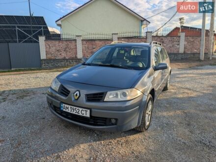 Сірий Рено Меган, об'ємом двигуна 1.6 л та пробігом 397 тис. км за 3800 $, фото 1 на Automoto.ua