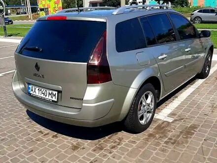 Серый Рено Меган, объемом двигателя 1.6 л и пробегом 176 тыс. км за 5500 $, фото 1 на Automoto.ua