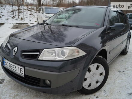 Серый Рено Меган, объемом двигателя 1.9 л и пробегом 299 тыс. км за 4700 $, фото 1 на Automoto.ua