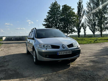 Рено Меган 2008 у Лозовой на Automoto.ua Сірий Рено Меган, об'ємом двигуна 1.6 л та пробігом 191 тис. км за 5500 $, фото 1 на Automoto.ua