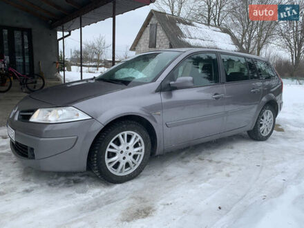 Сірий Рено Меган, об'ємом двигуна 1.5 л та пробігом 298 тис. км за 5200 $, фото 1 на Automoto.ua