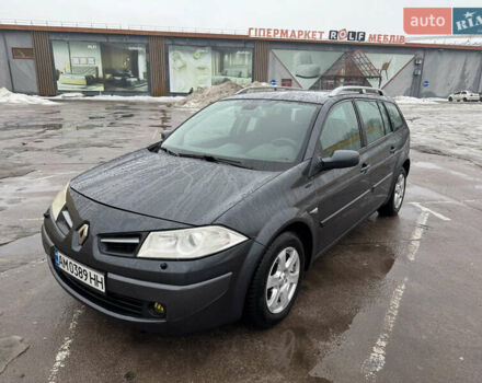 Серый Рено Меган, объемом двигателя 1.46 л и пробегом 264 тыс. км за 5700 $, фото 1 на Automoto.ua