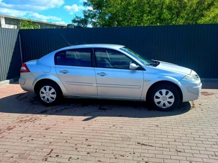 Серый Рено Меган, объемом двигателя 1.6 л и пробегом 348 тыс. км за 3950 $, фото 1 на Automoto.ua