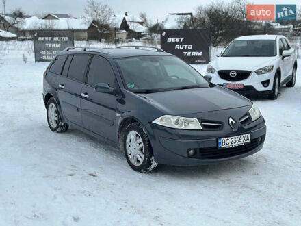 Серый Рено Меган, объемом двигателя 1.5 л и пробегом 207 тыс. км за 5950 $, фото 1 на Automoto.ua