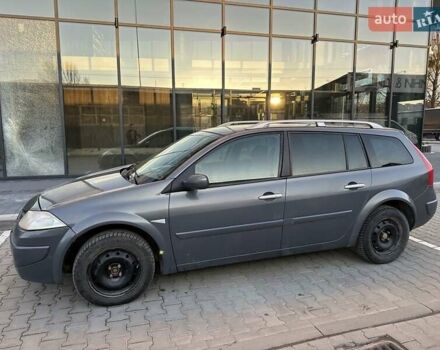 Сірий Рено Меган, об'ємом двигуна 1.6 л та пробігом 430 тис. км за 4500 $, фото 1 на Automoto.ua