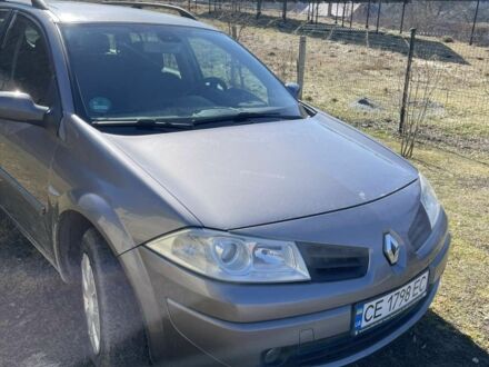 Серый Рено Меган, объемом двигателя 1.6 л и пробегом 220 тыс. км за 5011 $, фото 1 на Automoto.ua