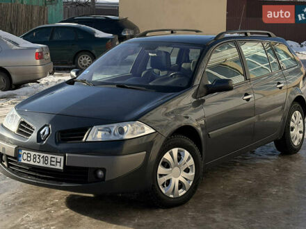 Серый Рено Меган, объемом двигателя 1.5 л и пробегом 251 тыс. км за 4750 $, фото 1 на Automoto.ua