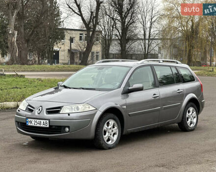 Серый Рено Меган, объемом двигателя 1.6 л и пробегом 187 тыс. км за 5600 $, фото 1 на Automoto.ua