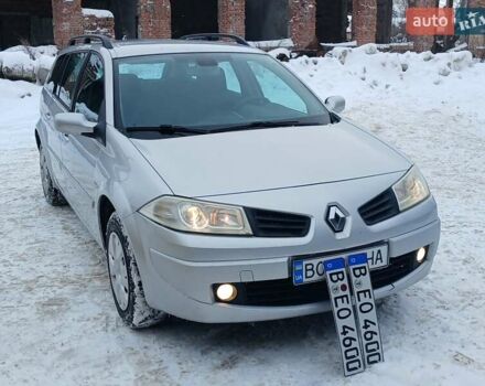 Серый Рено Меган, объемом двигателя 1.6 л и пробегом 216 тыс. км за 4999 $, фото 1 на Automoto.ua