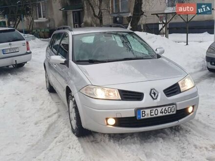 Серый Рено Меган, объемом двигателя 1.6 л и пробегом 216 тыс. км за 5300 $, фото 1 на Automoto.ua