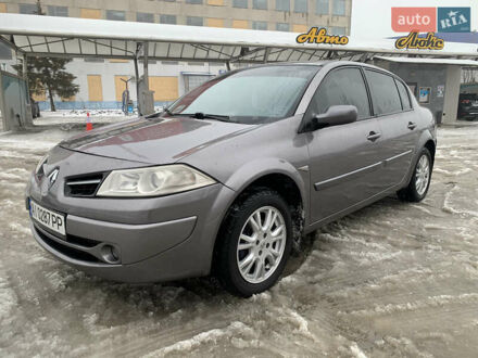 Сірий Рено Меган, об'ємом двигуна 1.6 л та пробігом 384 тис. км за 3850 $, фото 1 на Automoto.ua