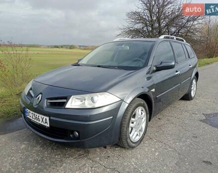 Серый Рено Меган, объемом двигателя 1.5 л и пробегом 205 тыс. км за 5950 $, фото 1 на Automoto.ua