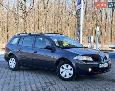Серый Рено Меган, объемом двигателя 1.6 л и пробегом 161 тыс. км за 5550 $, фото 1 на Automoto.ua