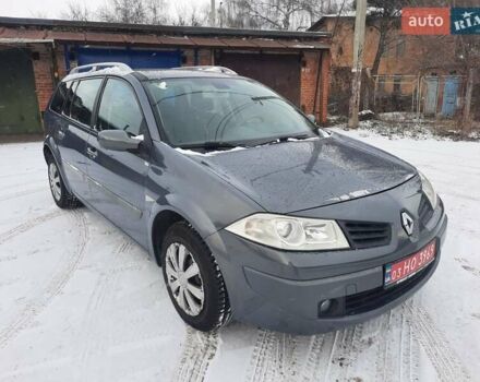 Серый Рено Меган, объемом двигателя 1.6 л и пробегом 183 тыс. км за 5800 $, фото 1 на Automoto.ua