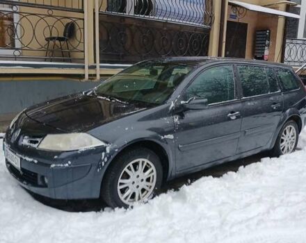 Серый Рено Меган, объемом двигателя 1.5 л и пробегом 244 тыс. км за 4500 $, фото 1 на Automoto.ua