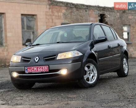 Сірий Рено Меган, об'ємом двигуна 1.6 л та пробігом 157 тис. км за 5350 $, фото 1 на Automoto.ua