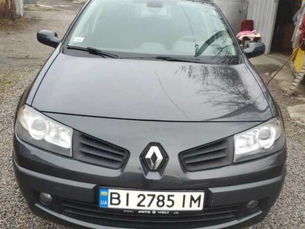 Рено Меган 2009 у Пирятине на Automoto.ua Сірий Рено Меган, об'ємом двигуна 1.6 л та пробігом 180 тис. км за 6200 $, фото 1 на Automoto.ua