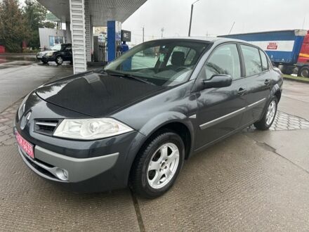 Серый Рено Меган, объемом двигателя 1.6 л и пробегом 157 тыс. км за 5500 $, фото 1 на Automoto.ua