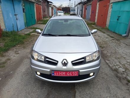 Серый Рено Меган, объемом двигателя 6 л и пробегом 198 тыс. км за 5850 $, фото 1 на Automoto.ua