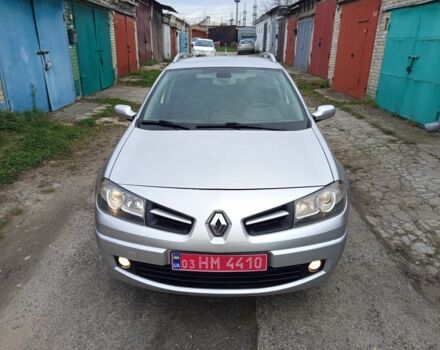 Серый Рено Меган, объемом двигателя 6 л и пробегом 198 тыс. км за 5850 $, фото 1 на Automoto.ua