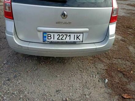 Серый Рено Меган, объемом двигателя 1.6 л и пробегом 200 тыс. км за 5800 $, фото 1 на Automoto.ua