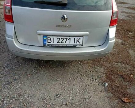 Сірий Рено Меган, об'ємом двигуна 1.6 л та пробігом 200 тис. км за 5800 $, фото 1 на Automoto.ua