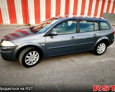 Серый Рено Меган, объемом двигателя 1.6 л и пробегом 198 тыс. км за 6100 $, фото 1 на Automoto.ua