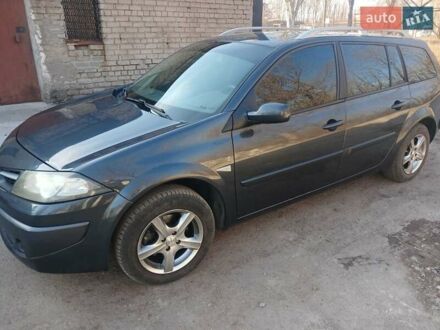 Рено Меган 2009 в Кривом Роге на Automoto.ua Серый Рено Меган, объемом двигателя 1.5 л и пробегом 247 тыс. км за 6200 $, фото 1 на Automoto.ua