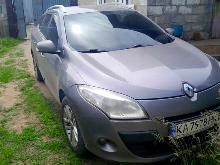 Серый Рено Меган, объемом двигателя 1.5 л и пробегом 220 тыс. км за 6500 $, фото 1 на Automoto.ua