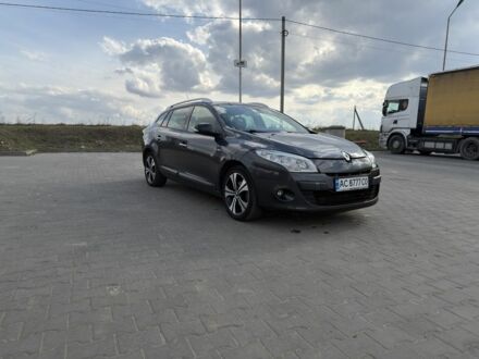 Серый Рено Меган, объемом двигателя 1.5 л и пробегом 253 тыс. км за 6999 $, фото 1 на Automoto.ua