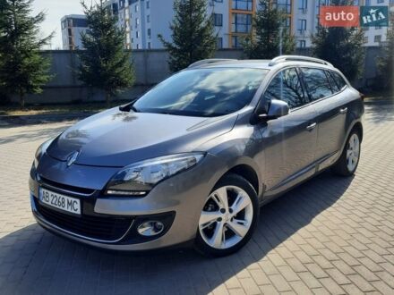Сірий Рено Меган, об'ємом двигуна 1.5 л та пробігом 105 тис. км за 9700 $, фото 1 на Automoto.ua