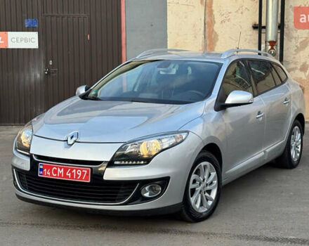 Серый Рено Меган, объемом двигателя 1.5 л и пробегом 215 тыс. км за 7600 $, фото 1 на Automoto.ua