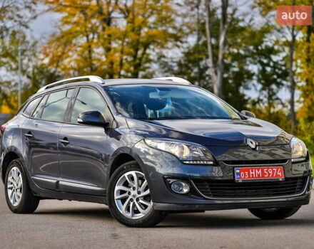 Сірий Рено Меган, об'ємом двигуна 1.5 л та пробігом 190 тис. км за 9300 $, фото 1 на Automoto.ua