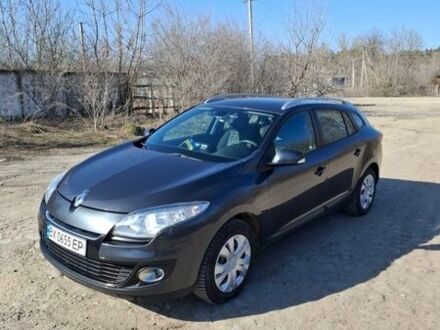Серый Рено Меган, объемом двигателя 1.46 л и пробегом 242 тыс. км за 7800 $, фото 1 на Automoto.ua