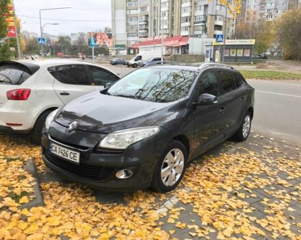 Серый Рено Меган, объемом двигателя 1.5 л и пробегом 253 тыс. км за 7870 $, фото 1 на Automoto.ua